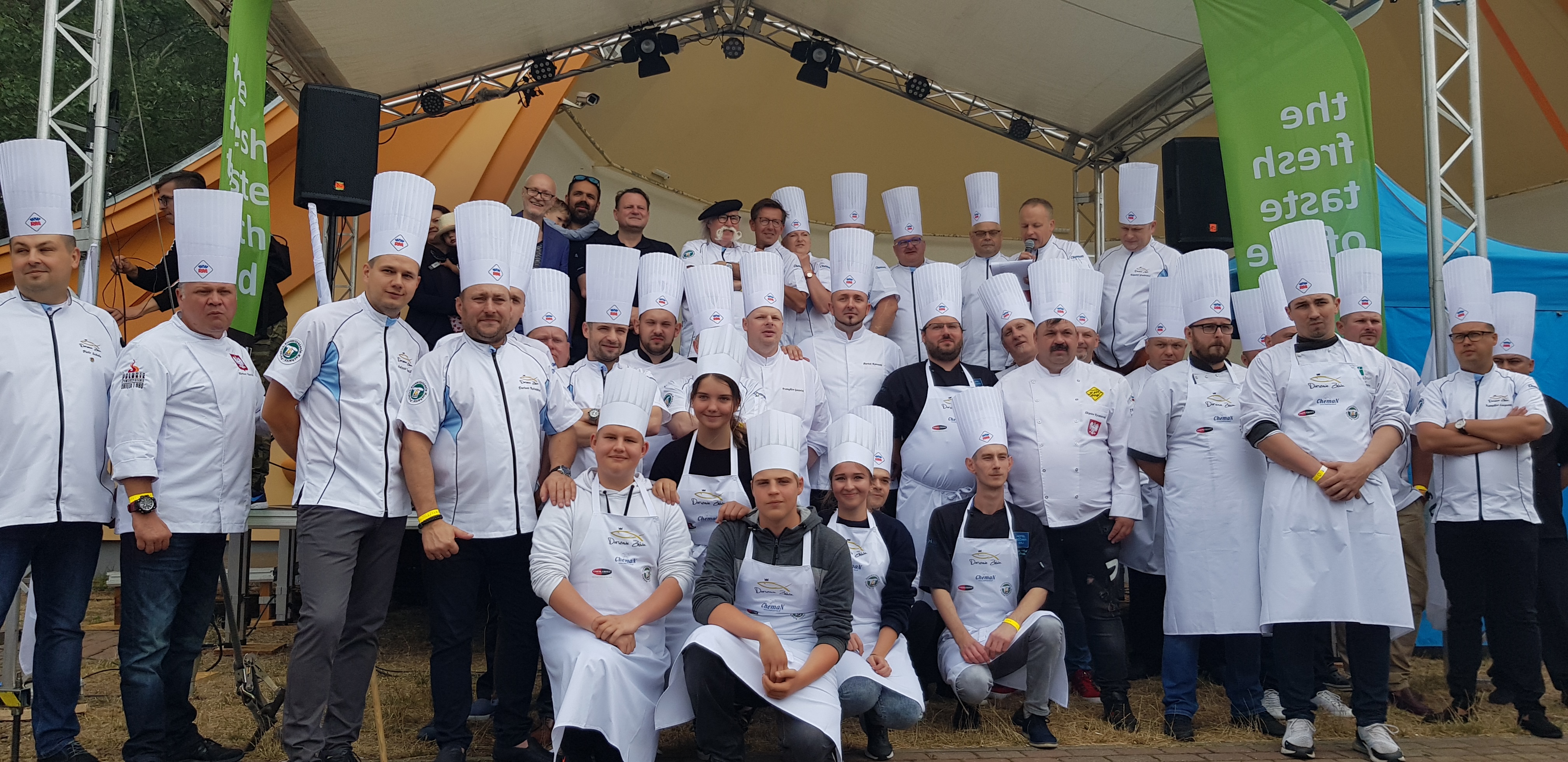 Kucharze uczestniczący w mistrzostwach