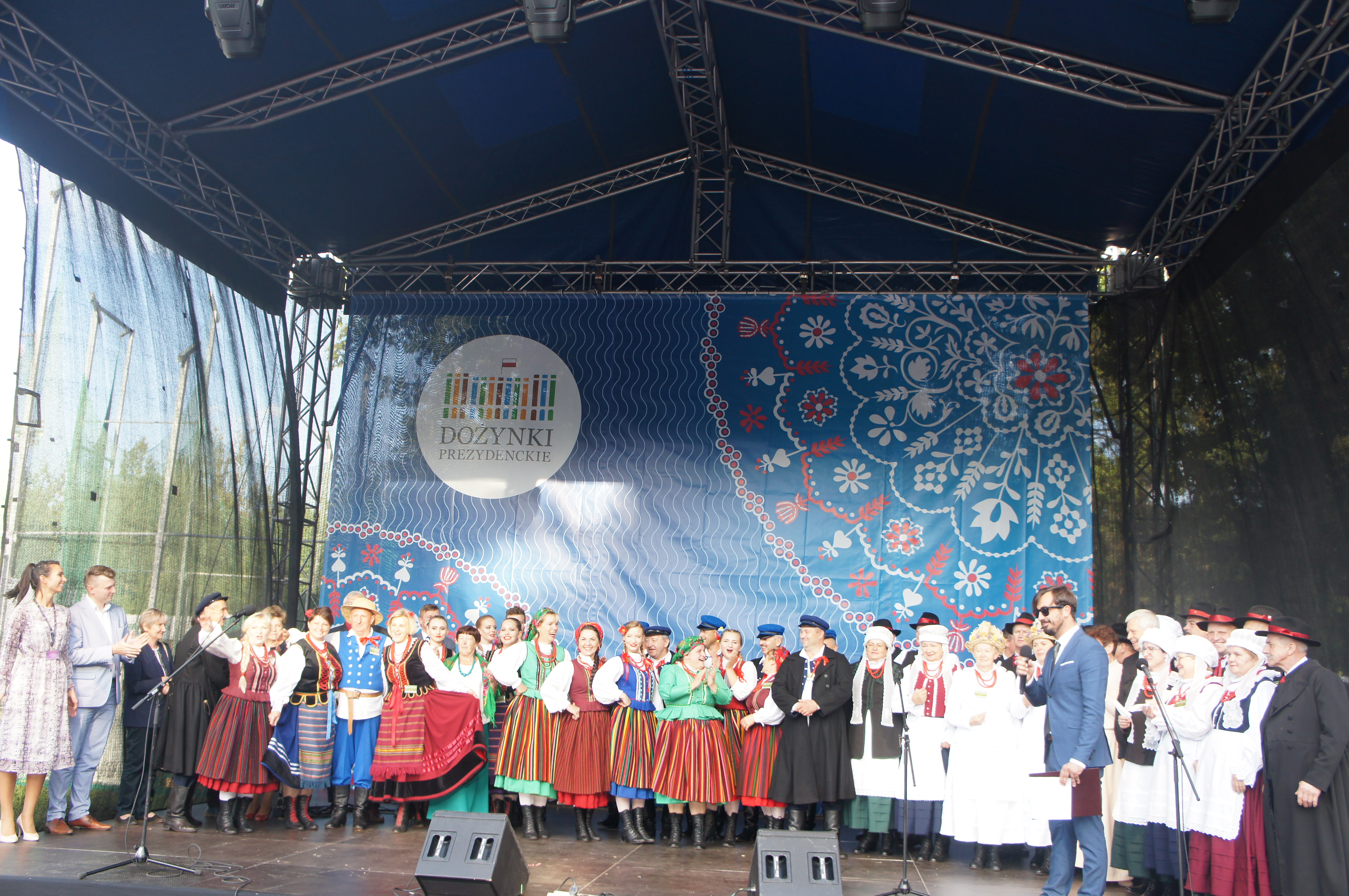 Dożynki Prezydenckie w Spale