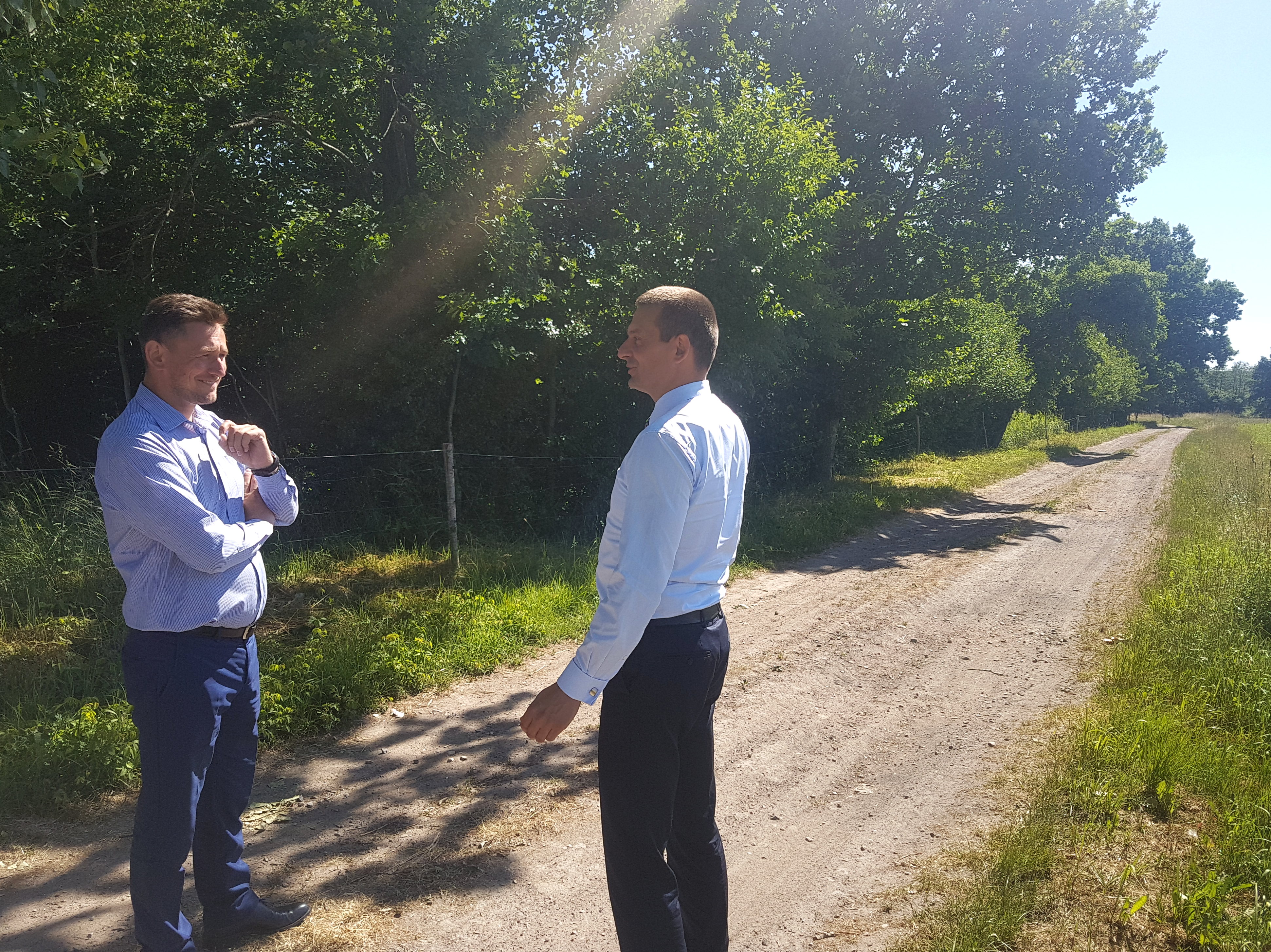 Ponad 1 km nowej nawierzchni bitumicznej położony będzie na drodze gminnej w miejscowości Pieńkówko (gm. Postomino).