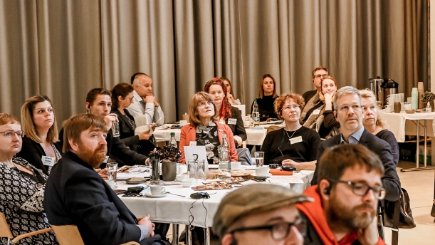 Uczestnicy polsko-niemieckiego wieczoru networkingowego pod hasłem „Tak dobrze smakuje Pomorze – kulinarne spotkanie”