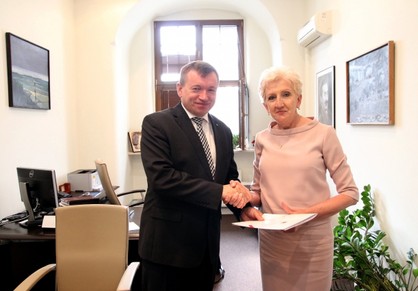 Modernizację przejdzie także droga przebiegająca przez Sadłowo (gm. Suchań).