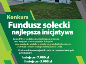 Fundusz sołecki – najlepsza inicjatywa 2025