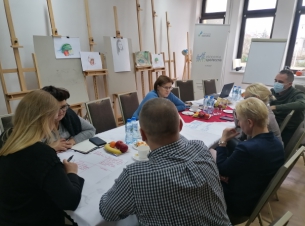 przedstawiciele gminy, PUP, spółdzielni socjalnych, ŚDS, OPS z Drawna