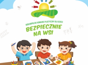 plakat konkursu KRUS dla dzieci